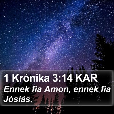 1 Krónika 3:14 KAR Bible Verse Image