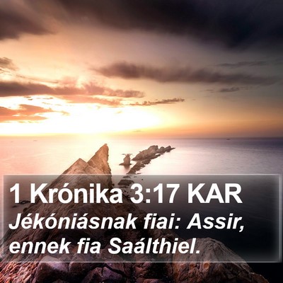 1 Krónika 3:17 KAR Bible Verse Image