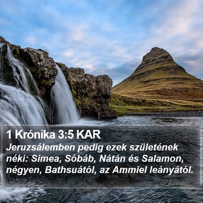 1 Krónika 3:5 KAR Bible Verse Image