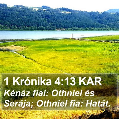 1 Krónika 4:13 KAR Bible Verse Image