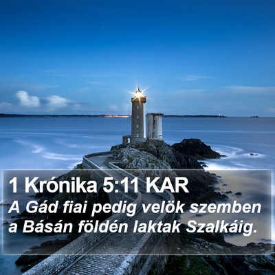 1 Krónika 5:11 KAR Bible Verse Image