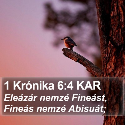 1 Krónika 6:4 KAR Bible Verse Image