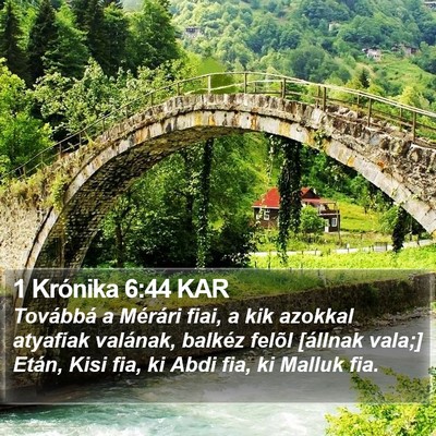 1 Krónika 6:44 KAR Bible Verse Image