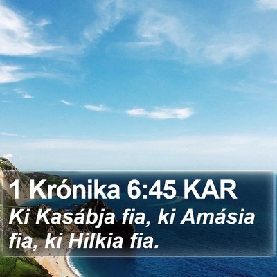 1 Krónika 6:45 KAR Bible Verse Image