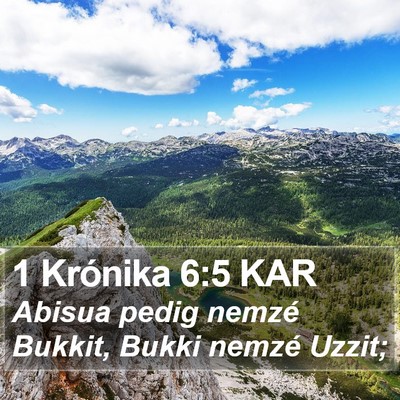 1 Krónika 6:5 KAR Bible Verse Image