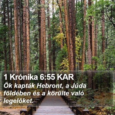 1 Krónika 6:55 KAR Bible Verse Image