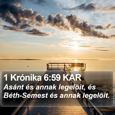 1 Krónika 6:59 KAR Bible Verse Image