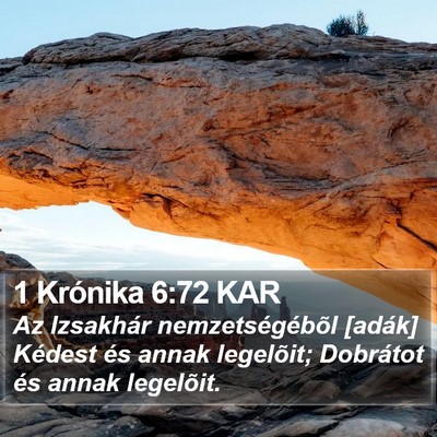 1 Krónika 6:72 KAR Bible Verse Image