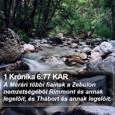 1 Krónika 6:77 KAR Bible Verse Image