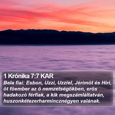 1 Krónika 7:7 KAR Bible Verse Image