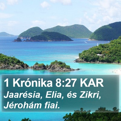 1 Krónika 8:27 KAR Bible Verse Image