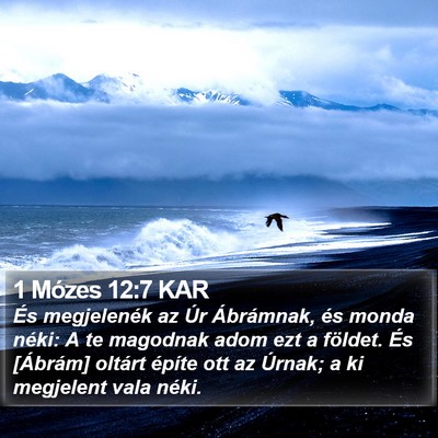 1 Mózes 12:7 KAR Bible Verse Image