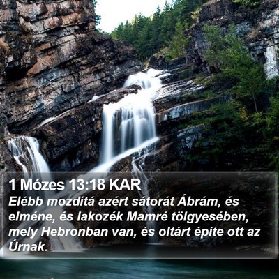 1 Mózes 13:18 KAR Bible Verse Image