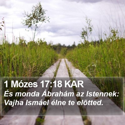 1 Mózes 17:18 KAR Bible Verse Image