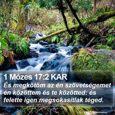 1 Mózes 17:2 KAR Bible Verse Image