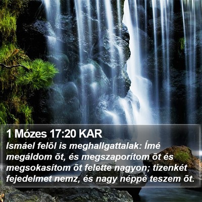 1 Mózes 17:20 KAR Bible Verse Image