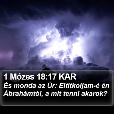 1 Mózes 18:17 KAR Bible Verse Image