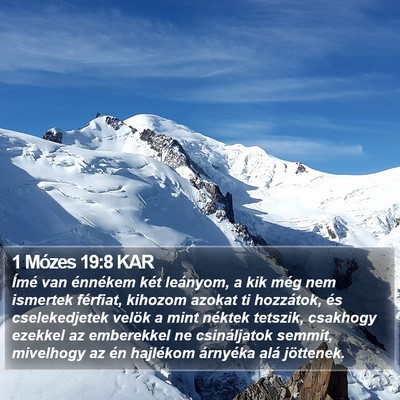 1 Mózes 19:8 KAR Bible Verse Image
