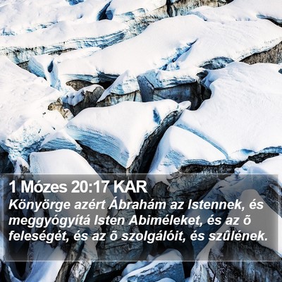 1 Mózes 20:17 KAR Bible Verse Image