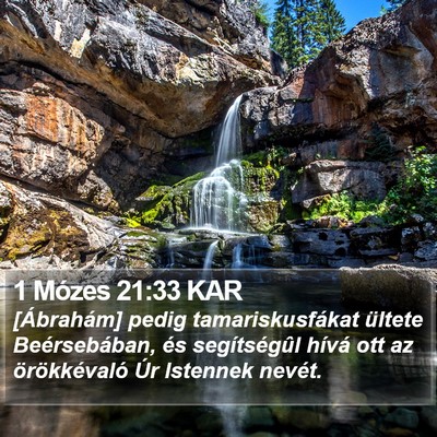 1 Mózes 21:33 KAR Bible Verse Image