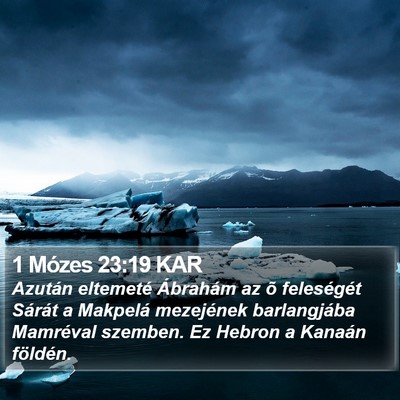 1 Mózes 23:19 KAR Bible Verse Image
