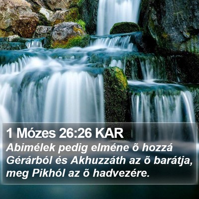 1 Mózes 26:26 KAR Bible Verse Image
