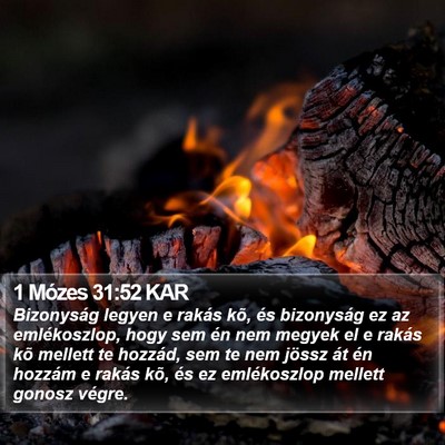 1 Mózes 31:52 KAR Bible Verse Image