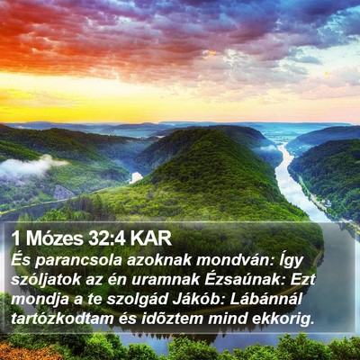 1 Mózes 32:4 KAR Bible Verse Image