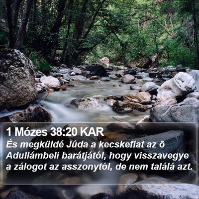 1 Mózes 38:20 KAR Bible Verse Image