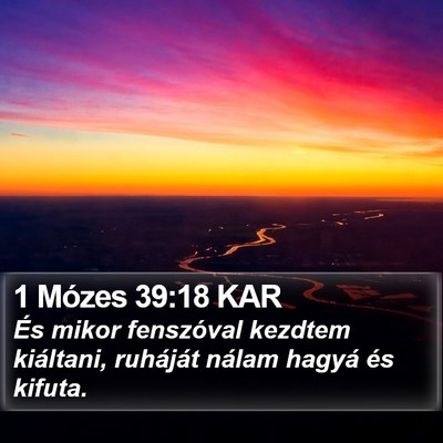 1 Mózes 39:18 KAR Bible Verse Image