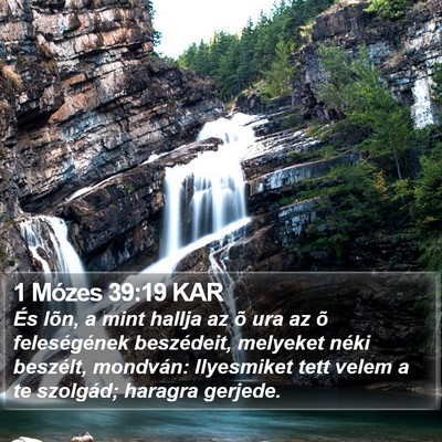 1 Mózes 39:19 KAR Bible Verse Image