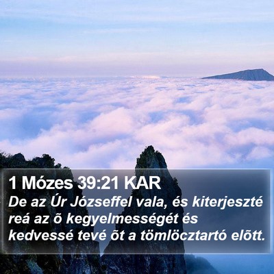 1 Mózes 39:21 KAR Bible Verse Image