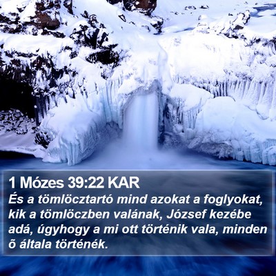 1 Mózes 39:22 KAR Bible Verse Image
