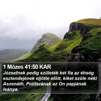 1 Mózes 41:50 KAR Bible Verse Image