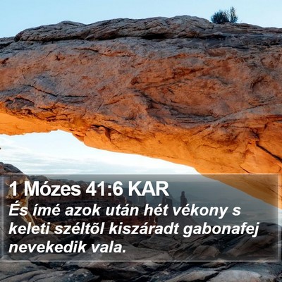 1 Mózes 41:6 KAR Bible Verse Image