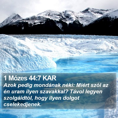 1 Mózes 44:7 KAR Bible Verse Image