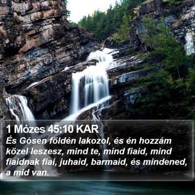1 Mózes 45:10 KAR Bible Verse Image