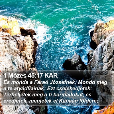 1 Mózes 45:17 KAR Bible Verse Image
