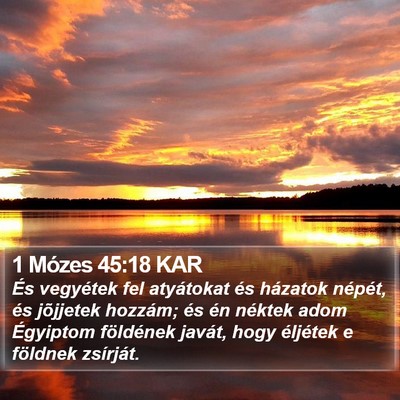 1 Mózes 45:18 KAR Bible Verse Image