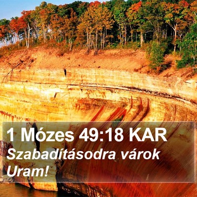 1 Mózes 49:18 KAR Bible Verse Image