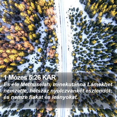 1 Mózes 5:26 KAR Bible Verse Image