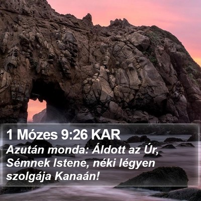 1 Mózes 9:26 KAR Bible Verse Image