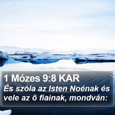 1 Mózes 9:8 KAR Bible Verse Image