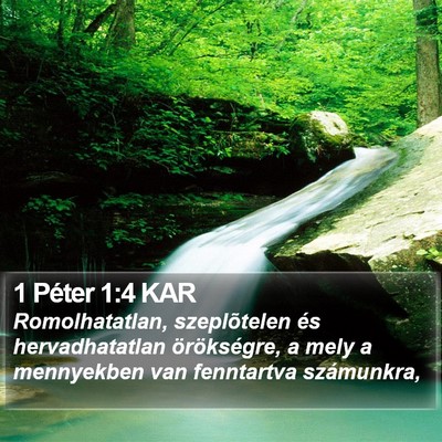 1 Péter 1:4 KAR Bible Verse Image