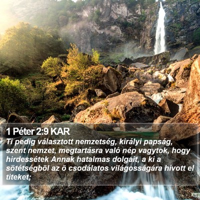 1 Péter 2:9 KAR Bible Verse Image