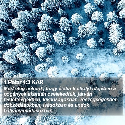 1 Péter 4:3 KAR Bible Verse Image