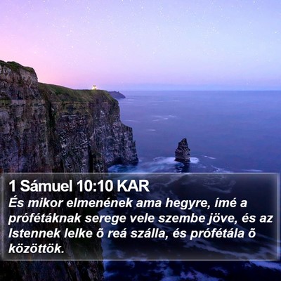 1 Sámuel 10:10 KAR Bible Verse Image