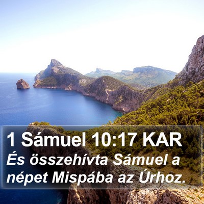 1 Sámuel 10:17 KAR Bible Verse Image