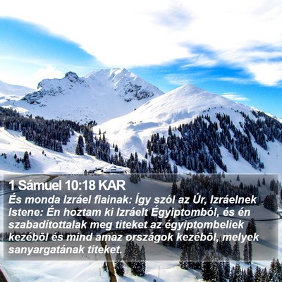 1 Sámuel 10:18 KAR Bible Verse Image