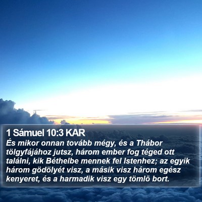 1 Sámuel 10:3 KAR Bible Verse Image